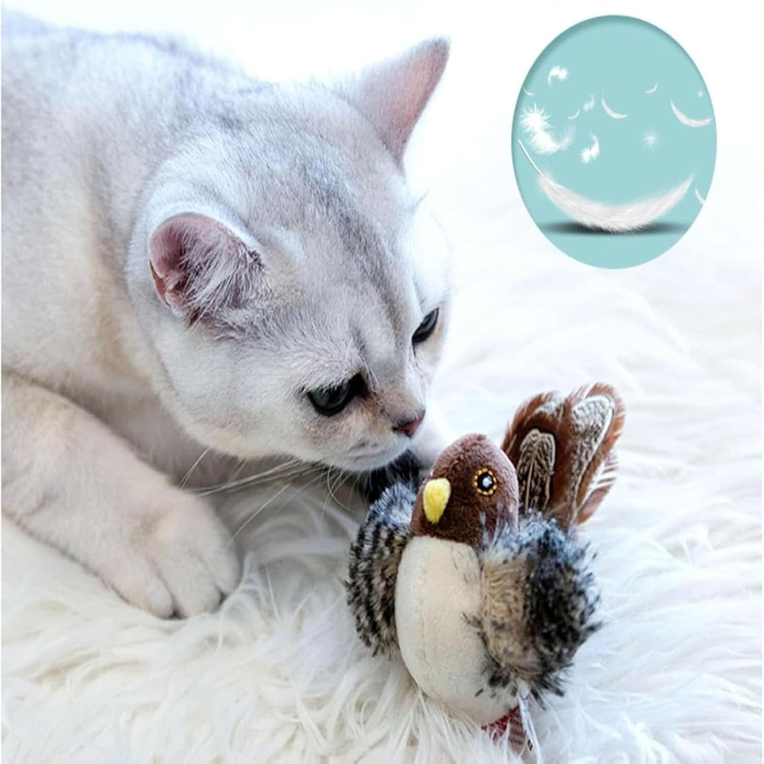 Flicker Feather Toy – Ignite Your Cat's Wild Chase and Joy