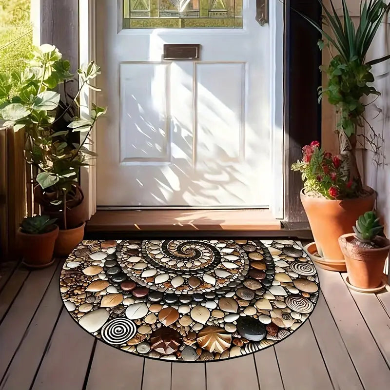 Ocean Aesthetic Non-Slip Area Mat - 50 x 80 cm