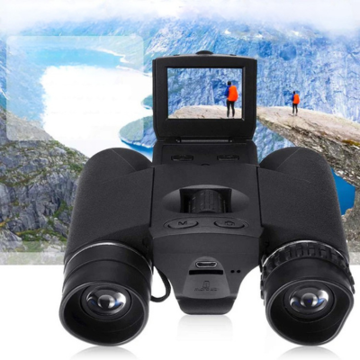 Outdoor Explorer Binoculars with Integrated Camera – 10x Zoom