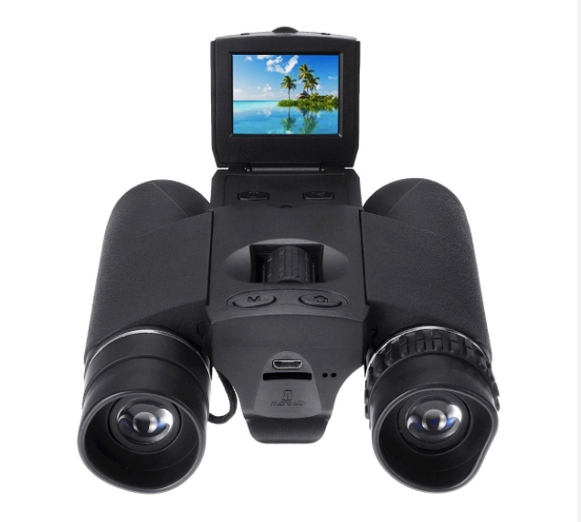 Outdoor Explorer Binoculars with Integrated Camera – 10x Zoom