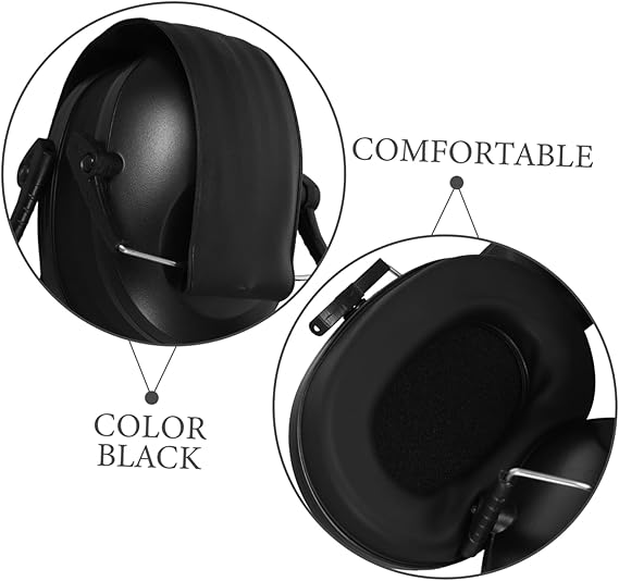 Compact Noise Shield Ear Muffs for Comfortable Hearing Safety