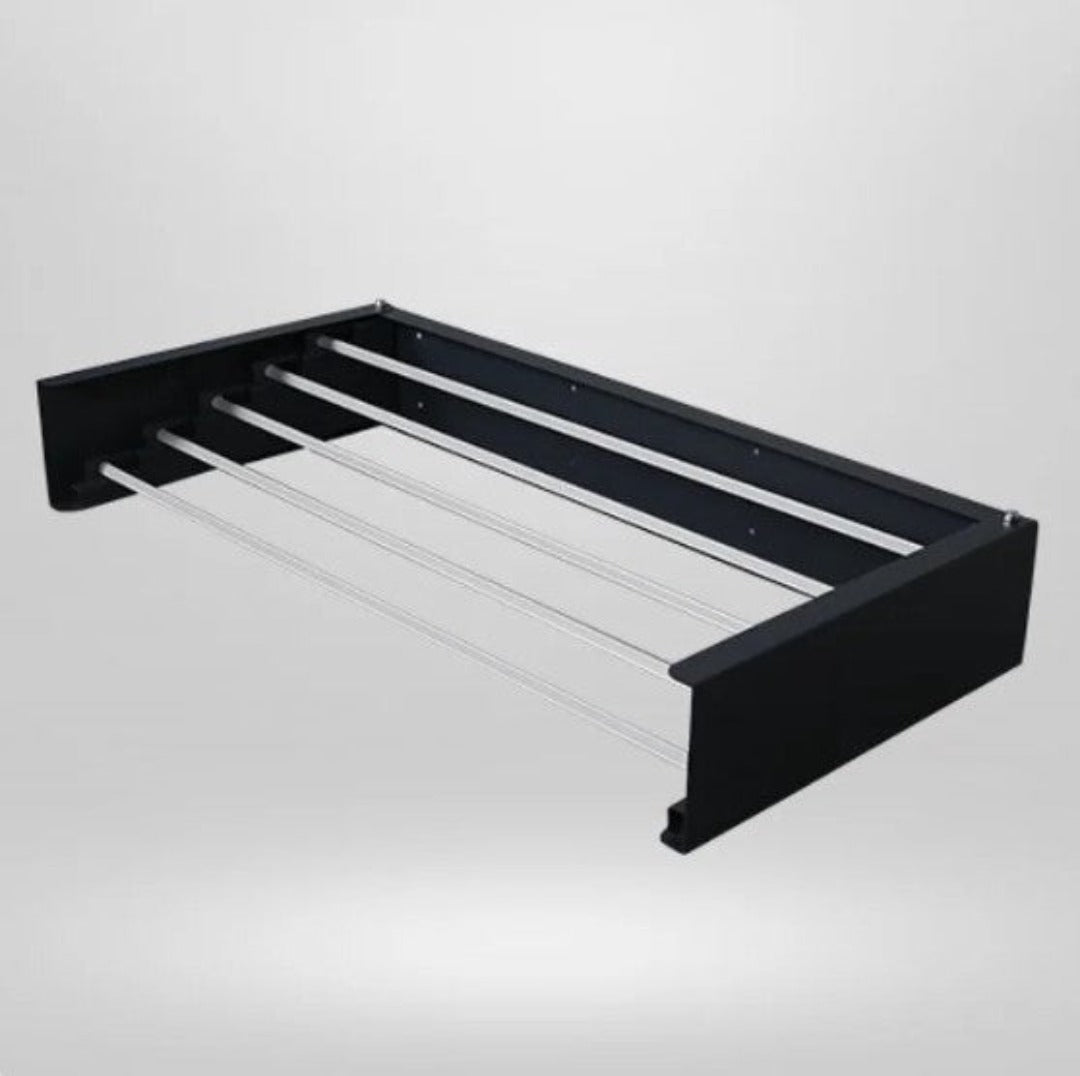 Space-Saving Wall-Mounted Clothes Drying Rack