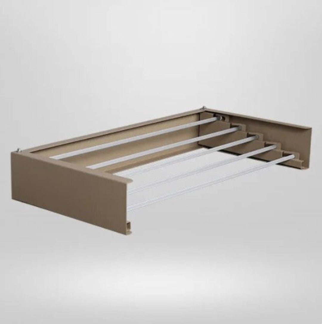 Space-Saving Wall-Mounted Clothes Drying Rack