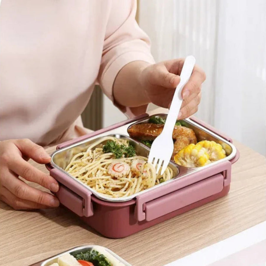 Premium Insulated Food Container with Leak-Resistant Lid - 16.9 to 33.8 oz