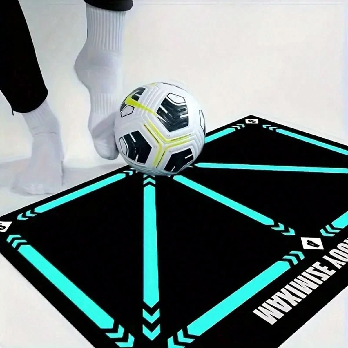 Non-Slip Soccer Training Mat for Footwork Practice and Drills