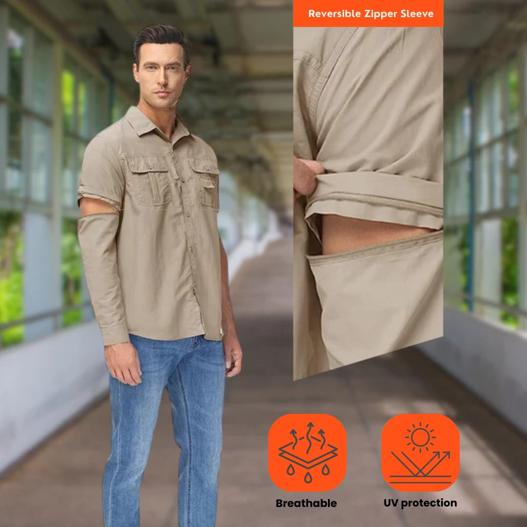 Versatile Outdoor Adventure Shirt – Rugged & UV-Resistant