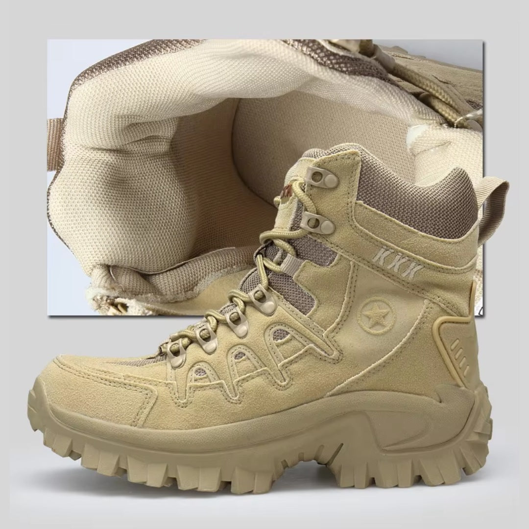 Rugged Terrain Boots – Waterproof & Lightweight Hiking Footwear