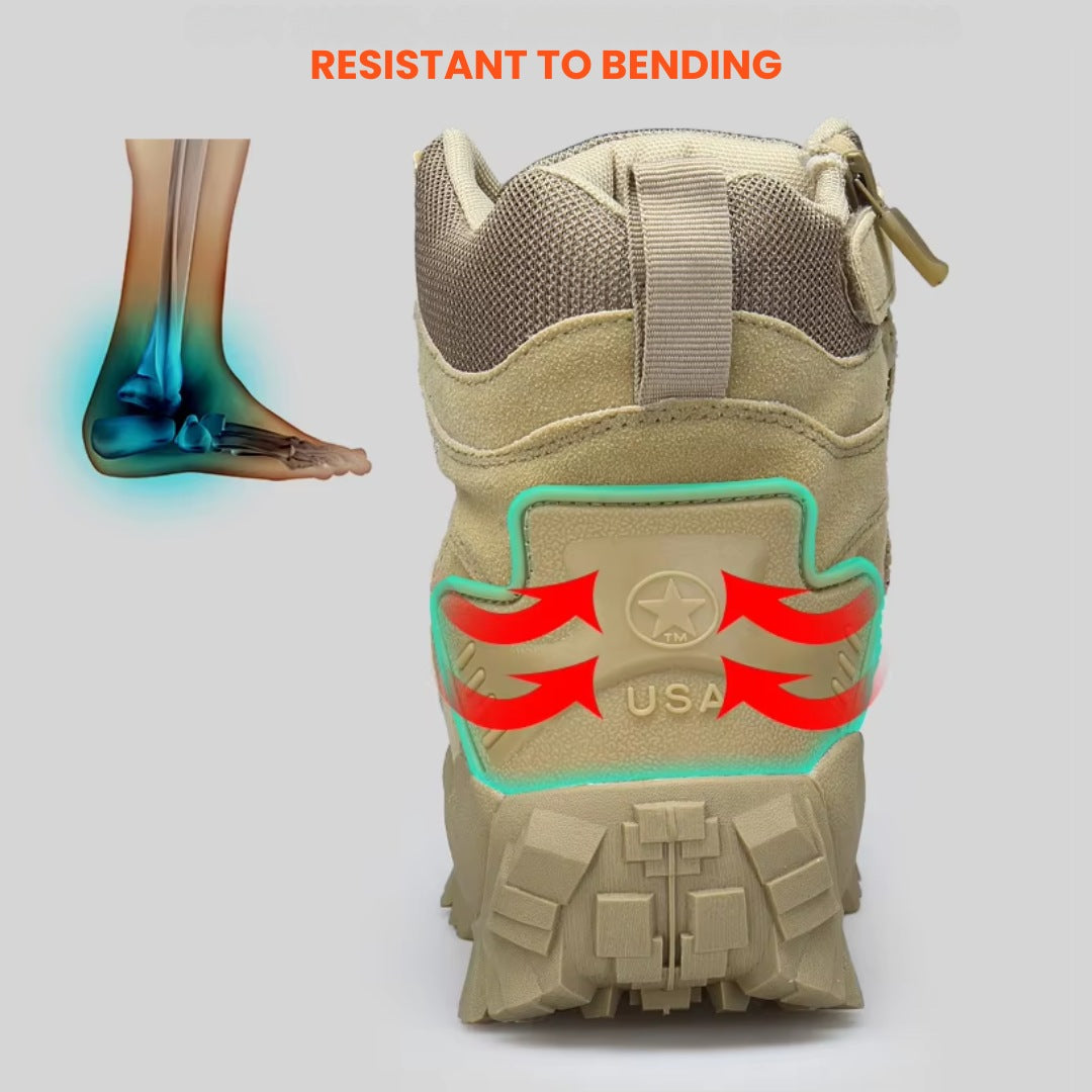 Rugged Terrain Boots – Waterproof & Lightweight Hiking Footwear