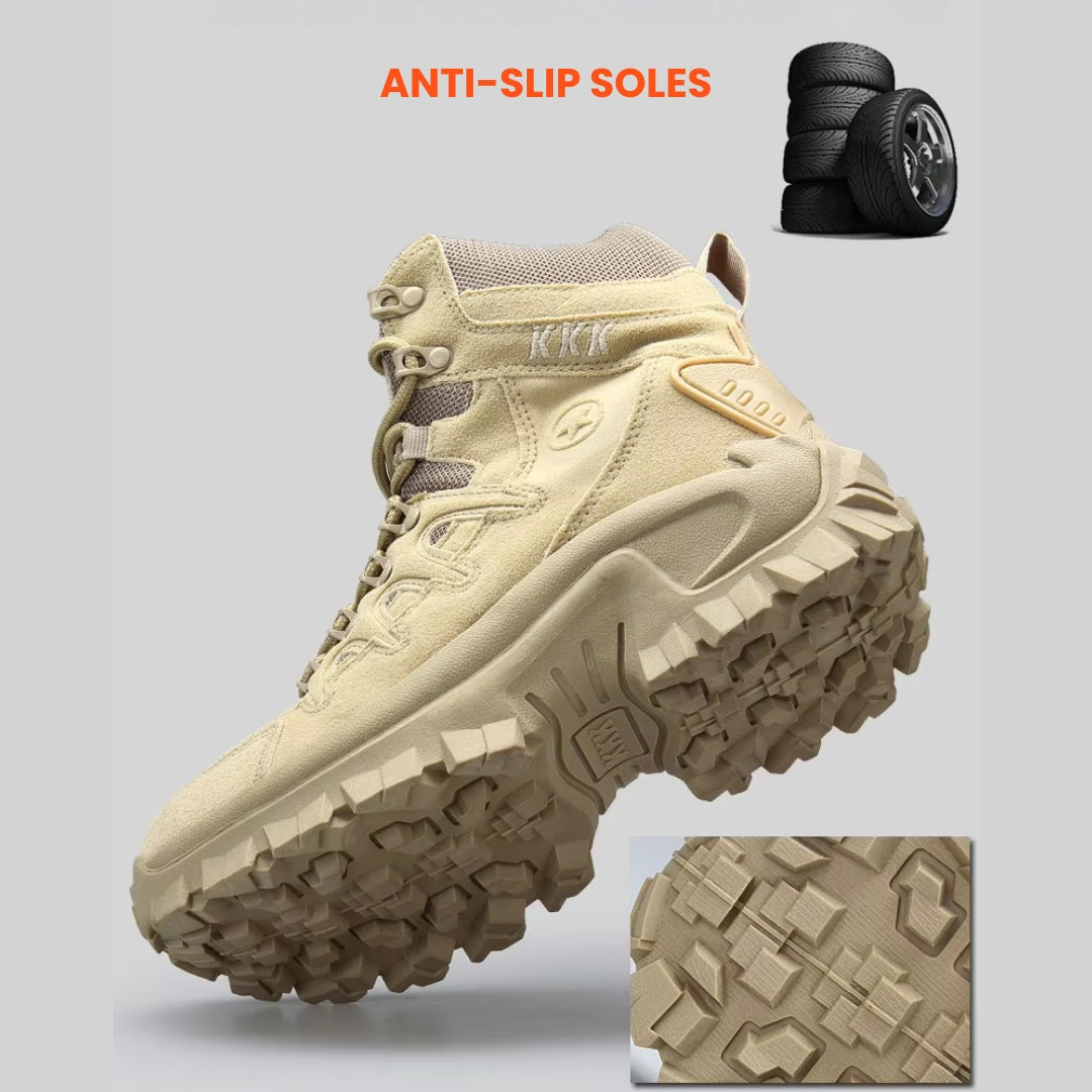 Rugged Terrain Boots – Waterproof & Lightweight Hiking Footwear