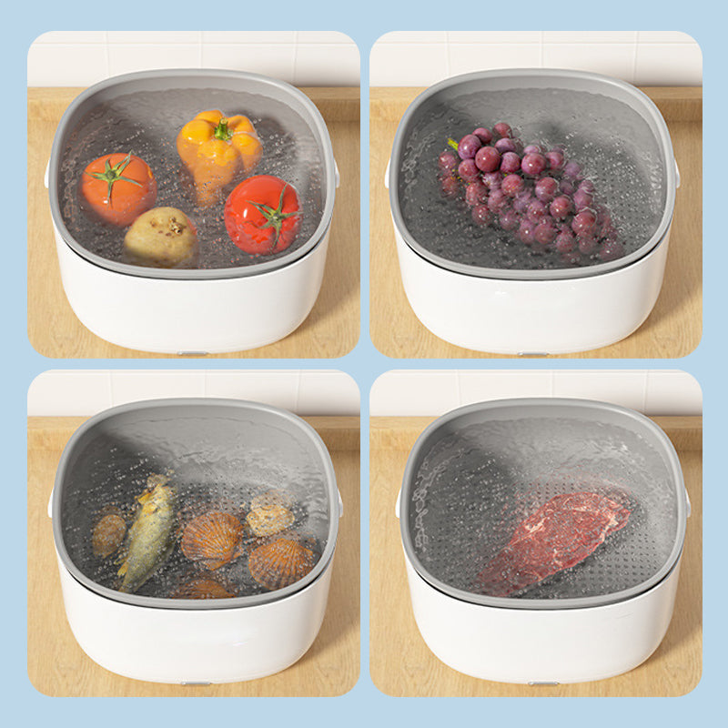 EcoPure Ultrasonic Produce Cleaner for Safe Eating