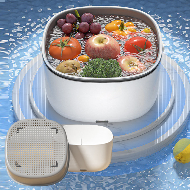 EcoPure Ultrasonic Produce Cleaner for Safe Eating