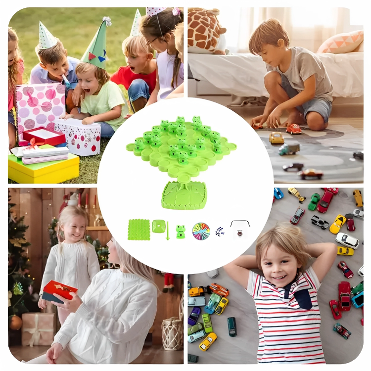 Stackable Frog Toy for Creative Play