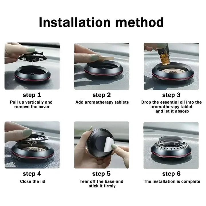 Cordless Car Deicer | Anti-Freeze Device | Odor Neutralizer