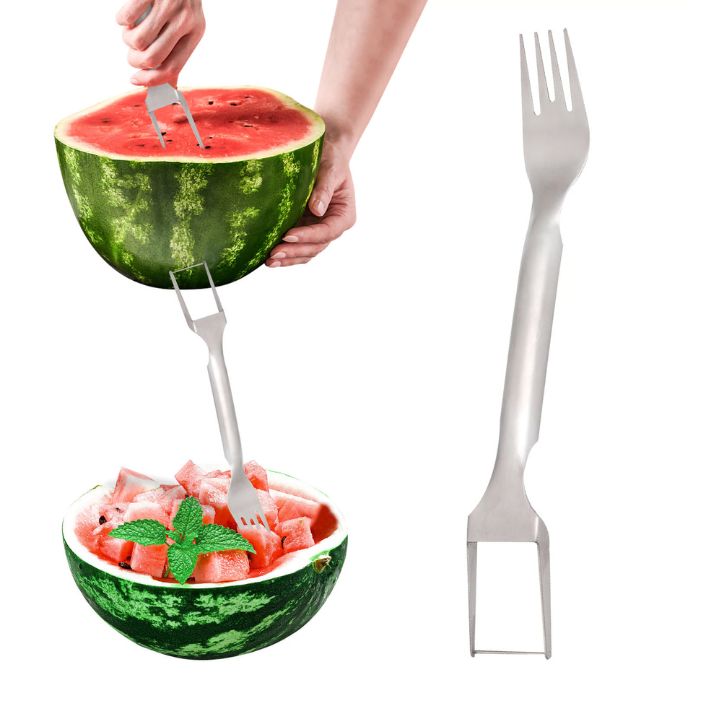 2-in-1 Fruit Slicer made of Stainless Steel