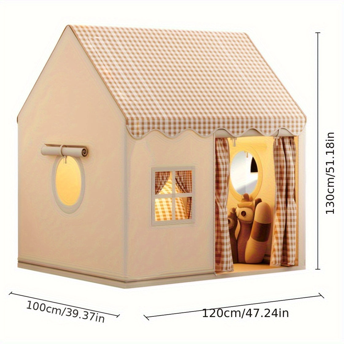 Kiddie Haven Colorful Indoor Play Tent for Adventurous Imagination