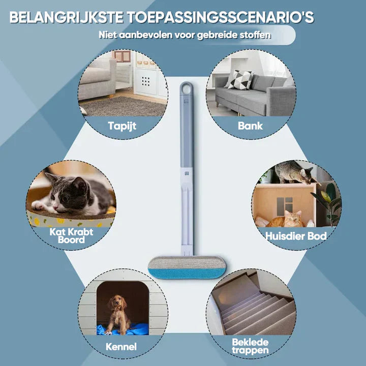 Multi-Functional Cleaning Brush for Pet Fur Removal