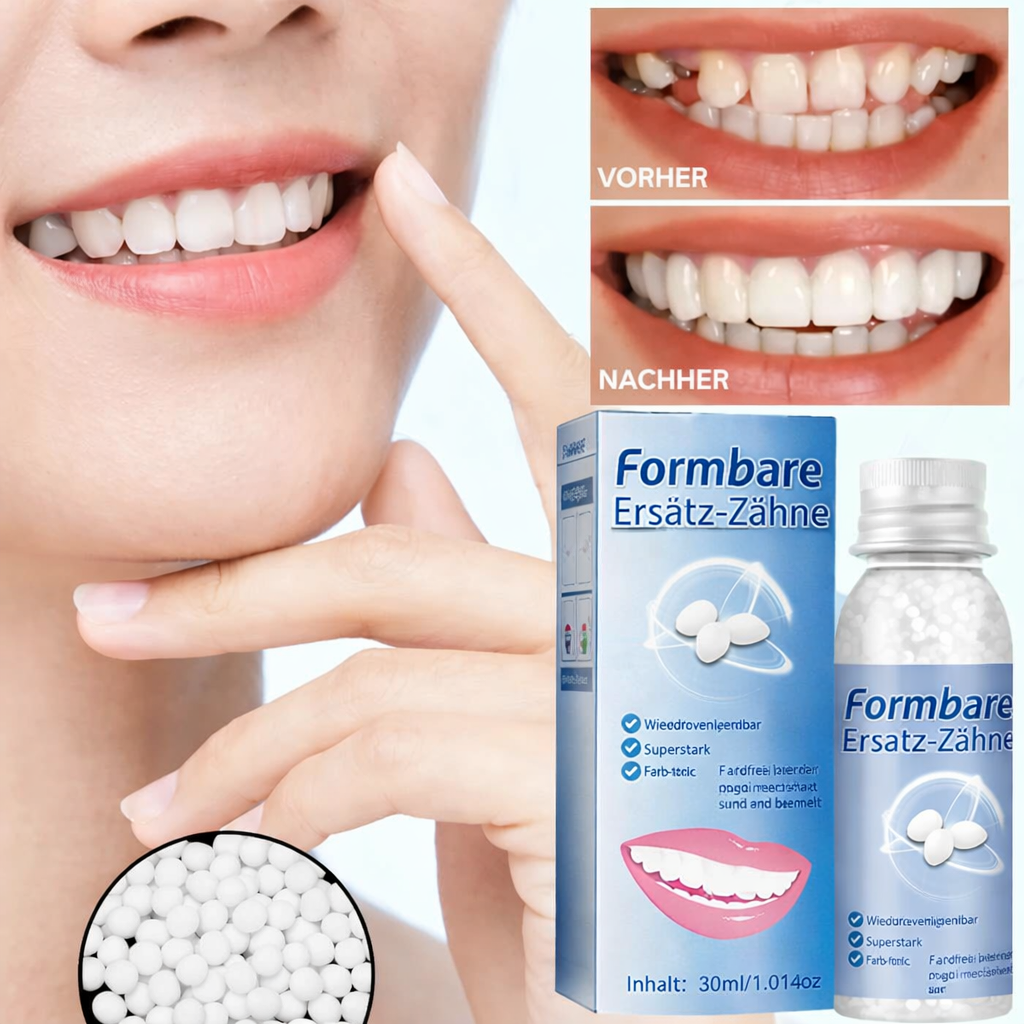 Dental Repair Kit for Moldable Temporary Tooth Replacement