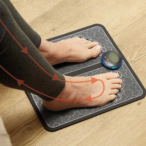 Foot Massage Mat with EMS Technology for Deep Relaxation