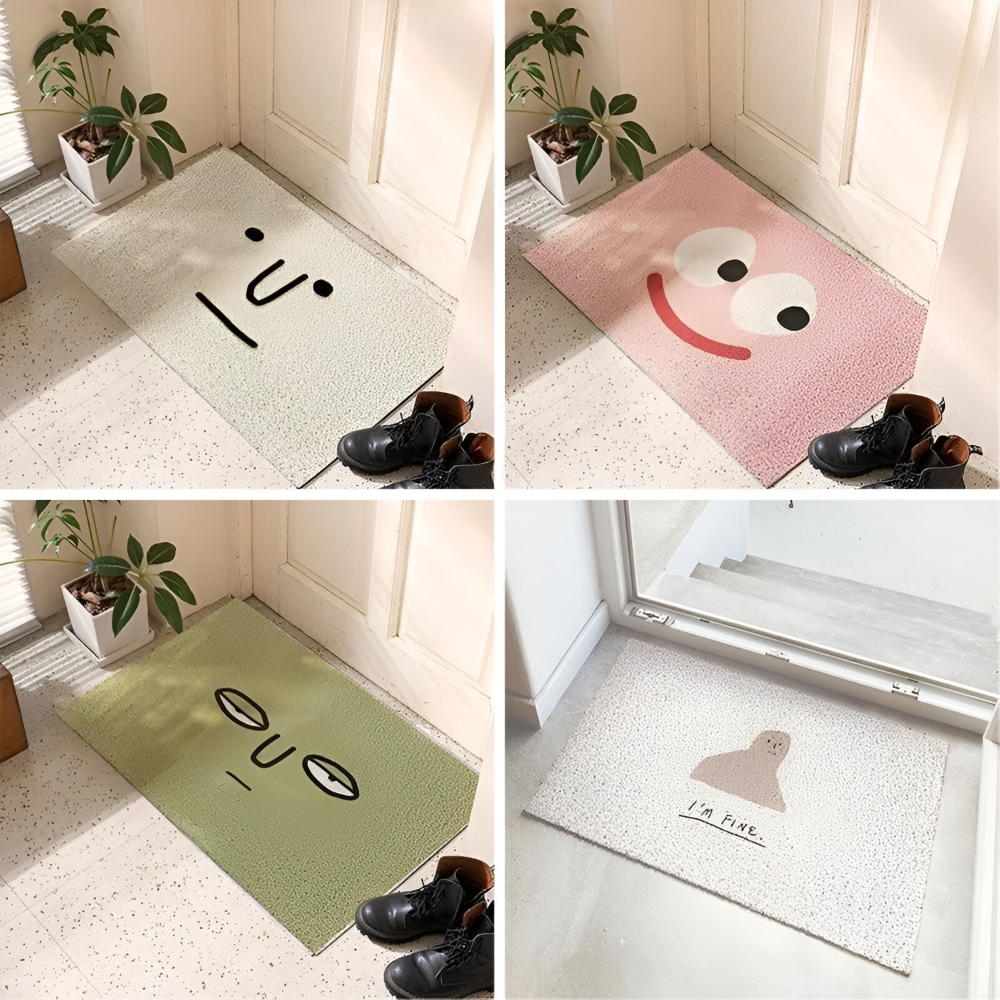 Non-Slip Door Mat | Absorbs Dirt and Moisture | Safe Grip