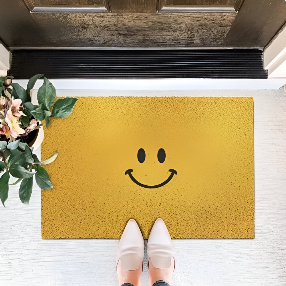 Non-Slip Door Mat | Absorbs Dirt and Moisture | Safe Grip