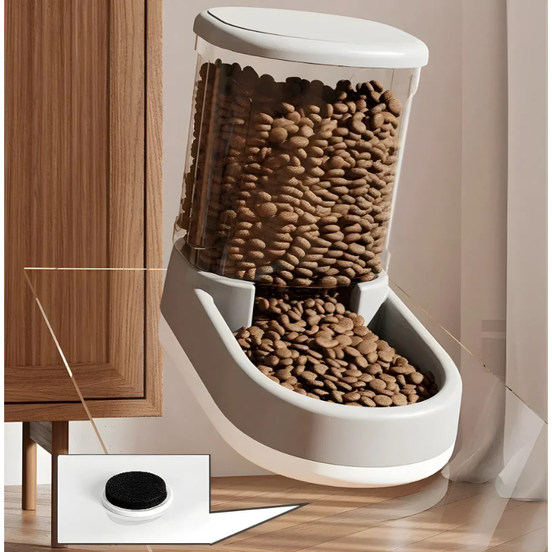 Automatic Feeder Set for Dry and Wet Food