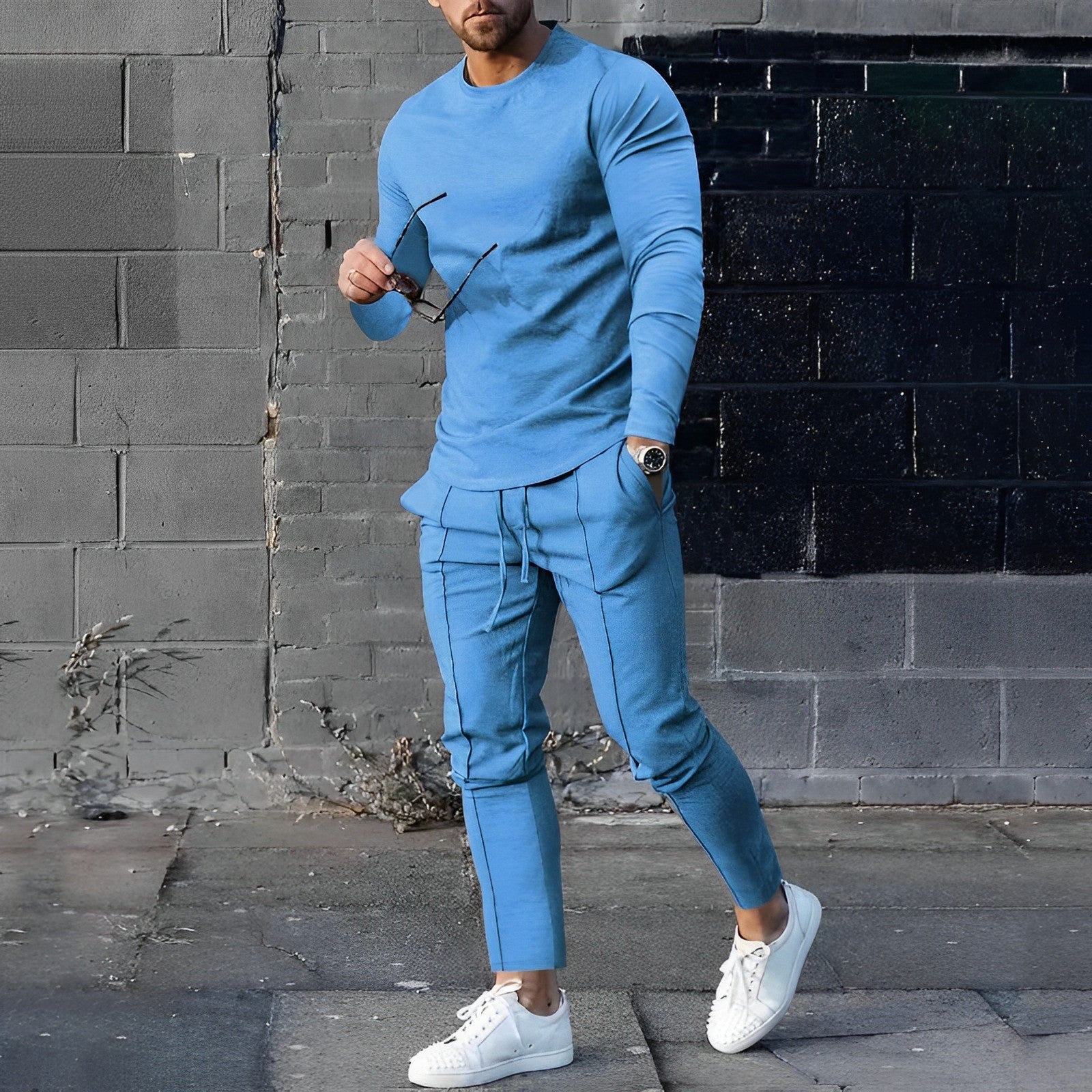 Sweater and Pants Set for Men