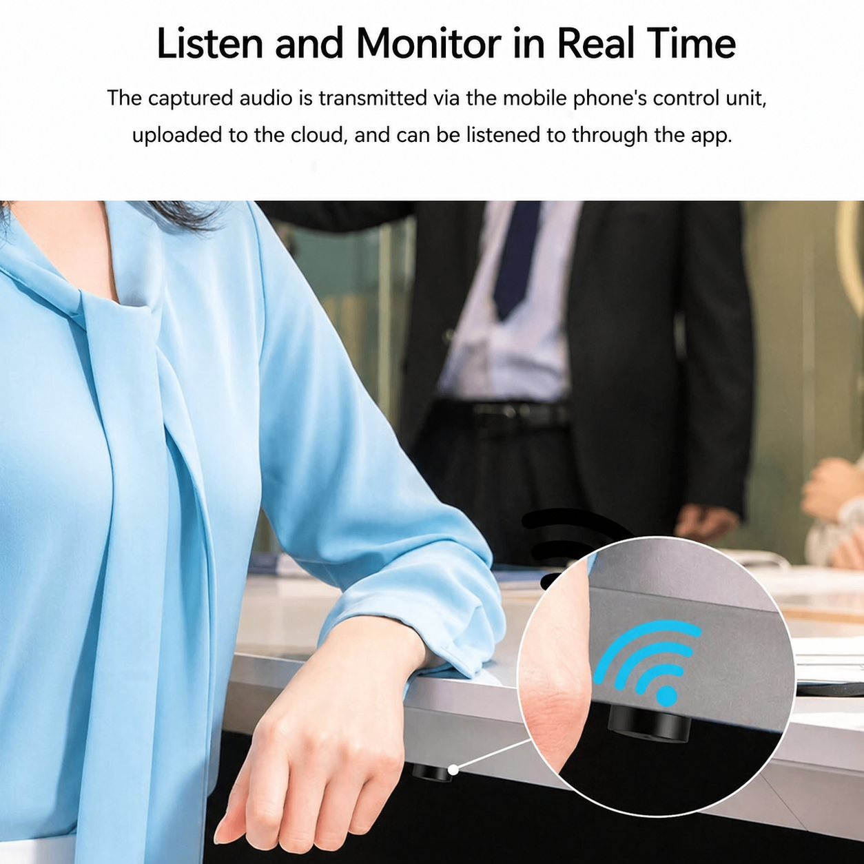 Compact Magnetic GPS Tracker | Real-Time Location GPS + GSM | 20 Days Battery