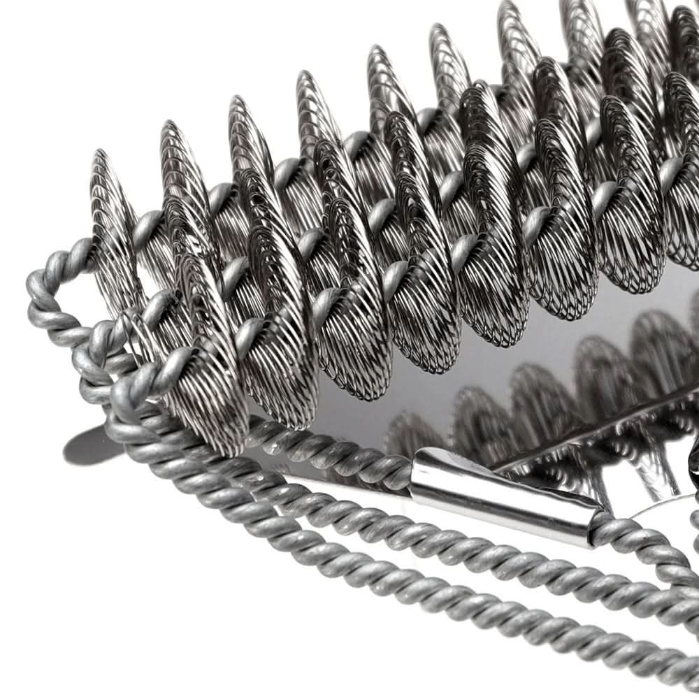 Stainless Steel Grill Brush for Safe BBQ Cleaning