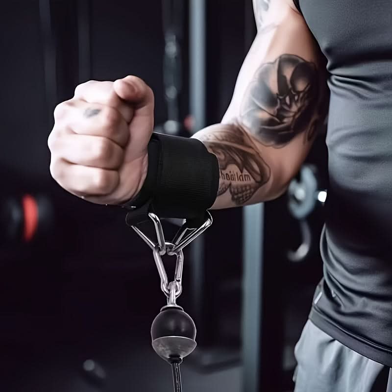 Adjustable Anti-Slip Wrist Straps for Better Lifting Stability