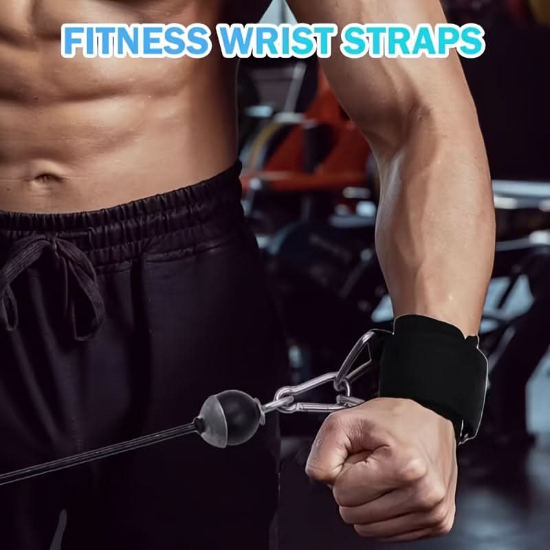 Adjustable Anti-Slip Wrist Straps for Better Lifting Stability