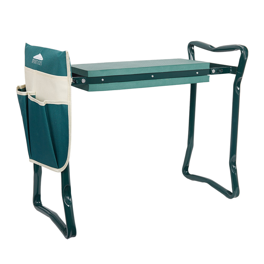 ComfortEase Garden Seat and Kneeling Pad with Tool Storage