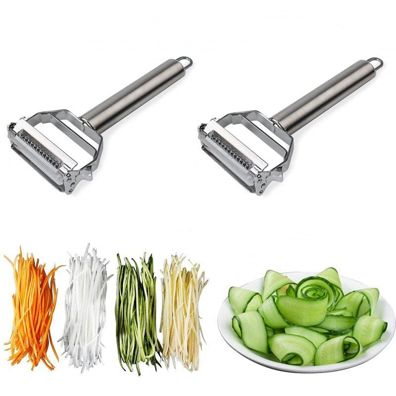 Vegetable Peeler with Dual Blades – Stainless Steel Kitchen Tool