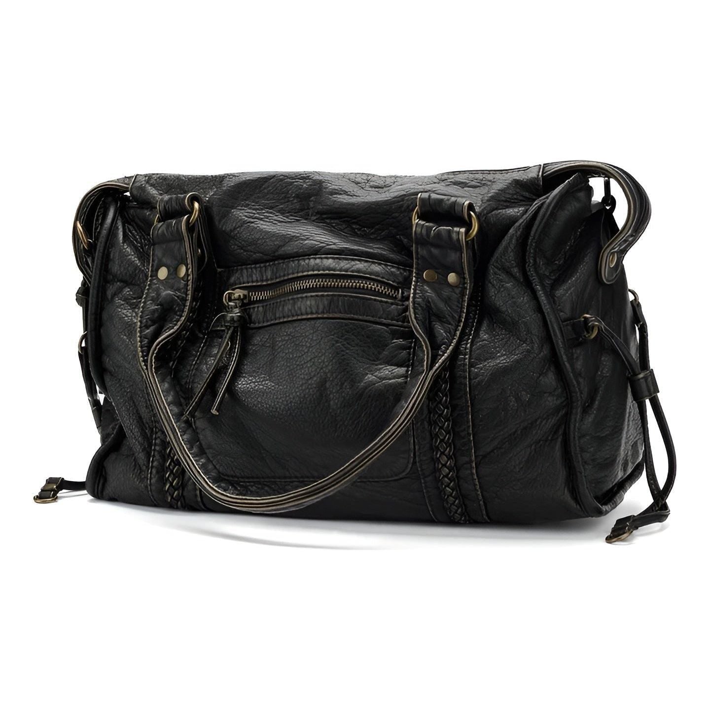 Chic Leather Satchel for Effortless Daily Style