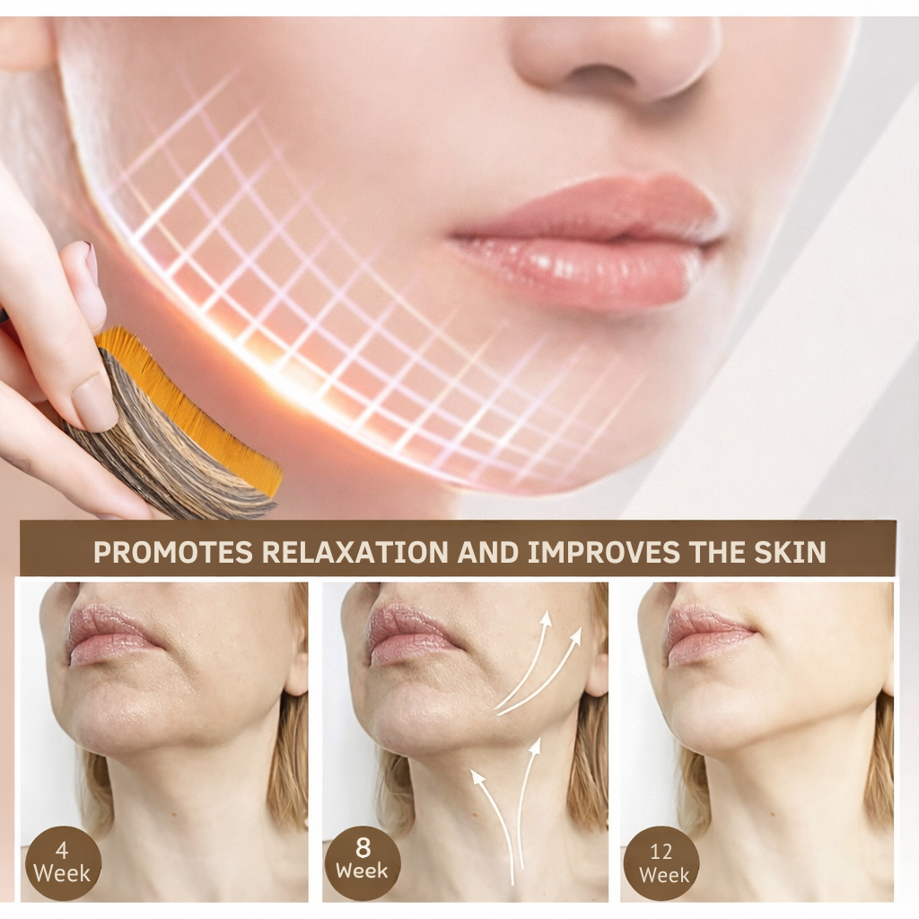 Facial Brush for Women | Contouring Tool for Jawline & Radiant Skin