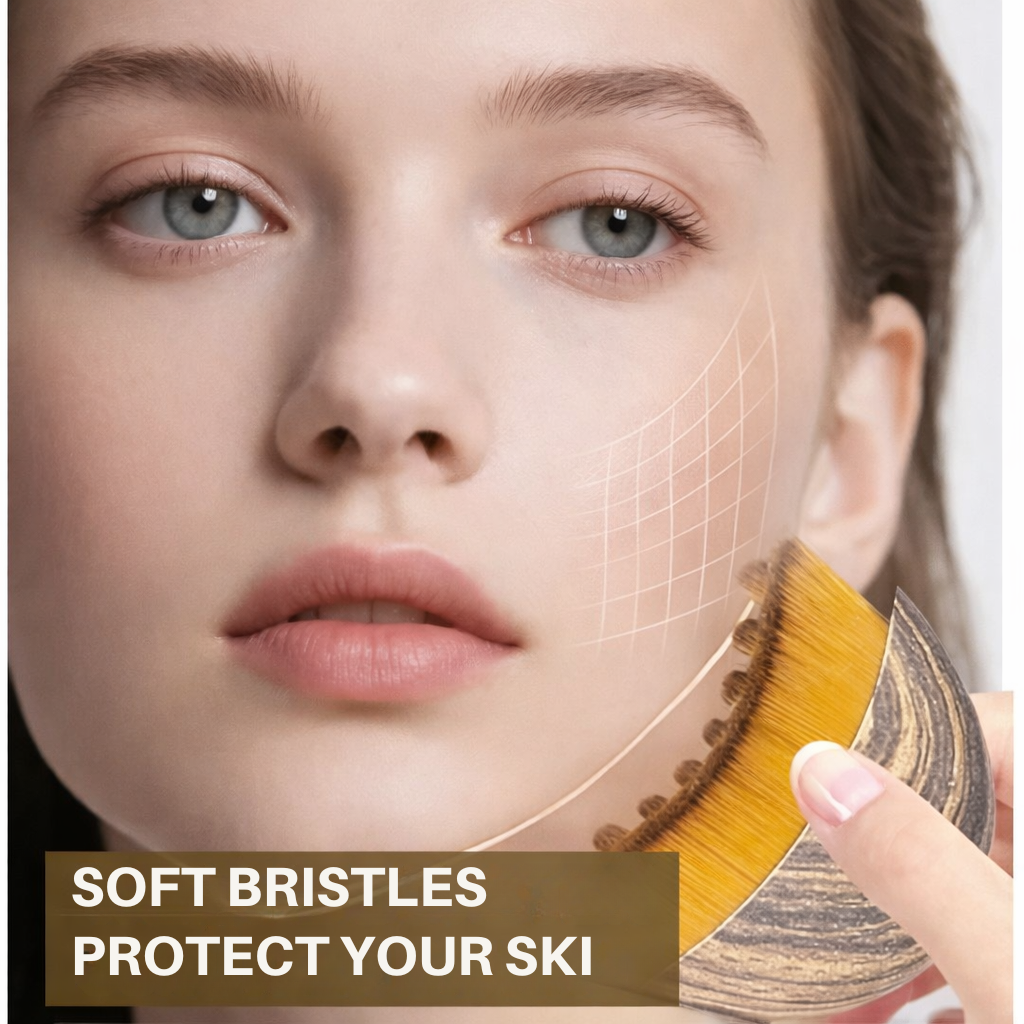 Facial Brush for Women | Contouring Tool for Jawline & Radiant Skin
