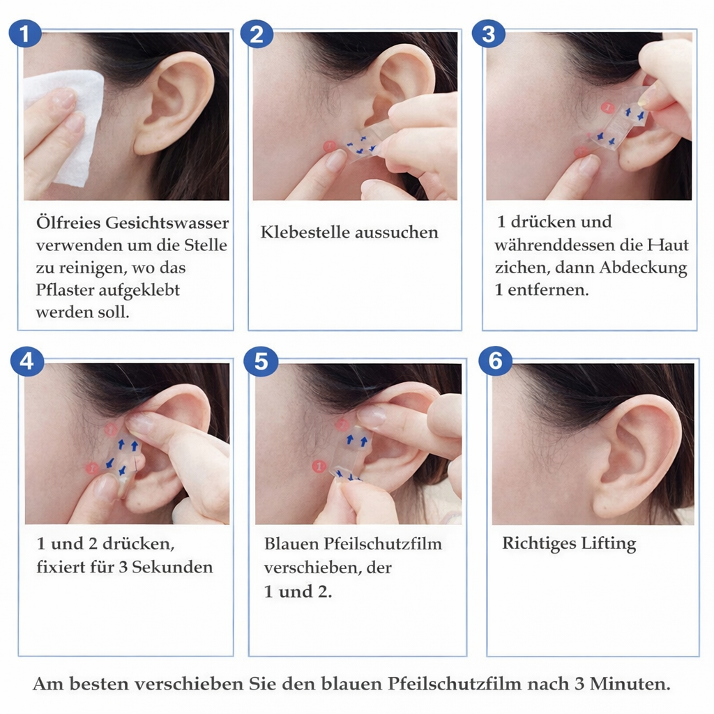 Invisible Instant Face Lift | Skin-Friendly Facial Tightening