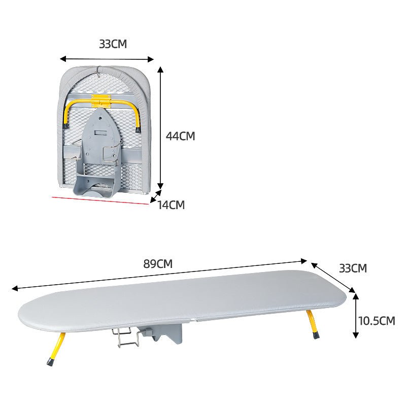 Compact Ironing Board with Space-Saving Design for Effortless Use