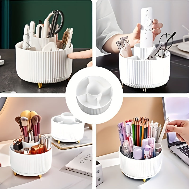 SpinNStyle 360° Rotating Makeup & Desk Storage Organizer