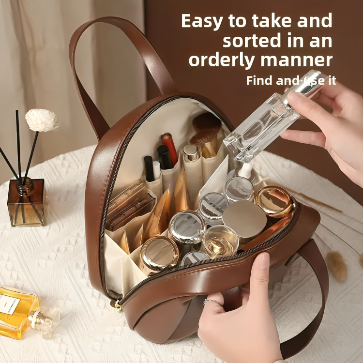 Travel Case for Full-Size Skincare Bottles - Convenient Storage