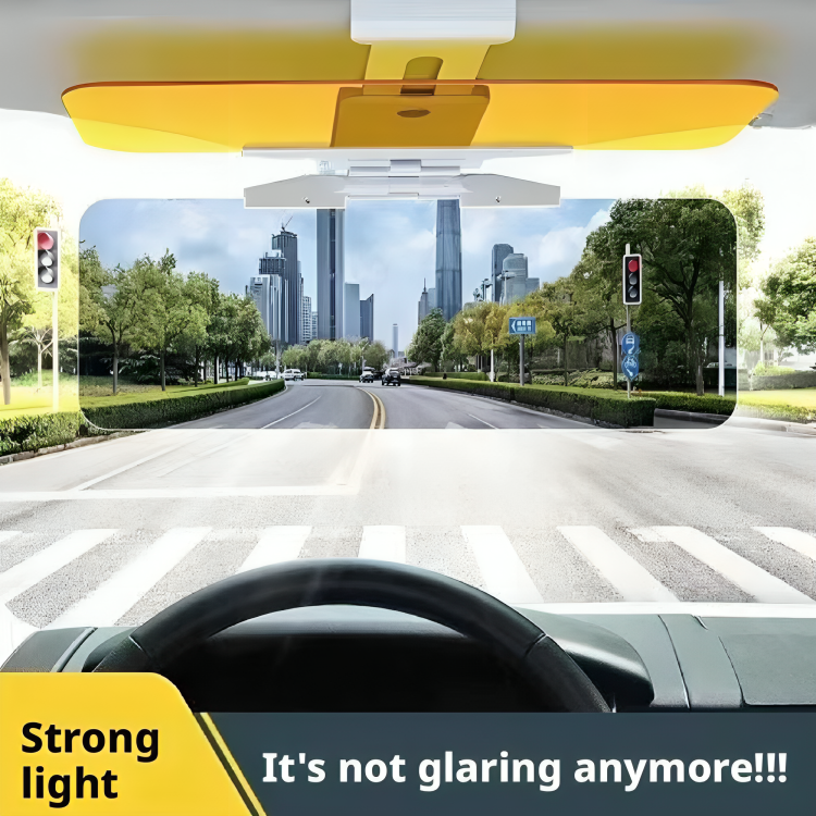 Glare Shield for Day and Night Driving – Anti-Glare Protection