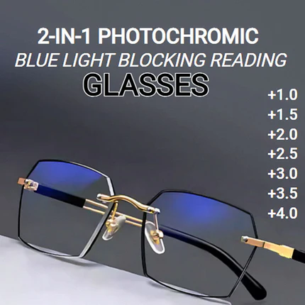 Multi-Focal Glasses | Lightweight TR Frame | Scratch-Resistant, Water-Repellent