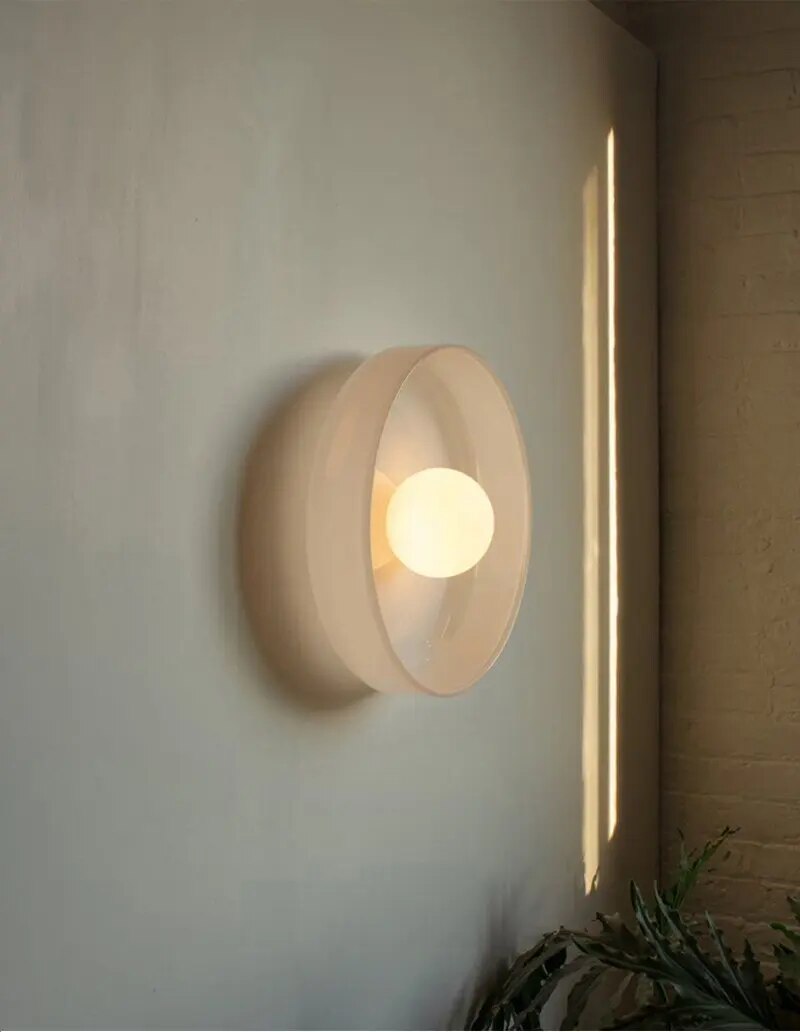 Nordic Serenity Glass Pendant Light for Elegant Spaces