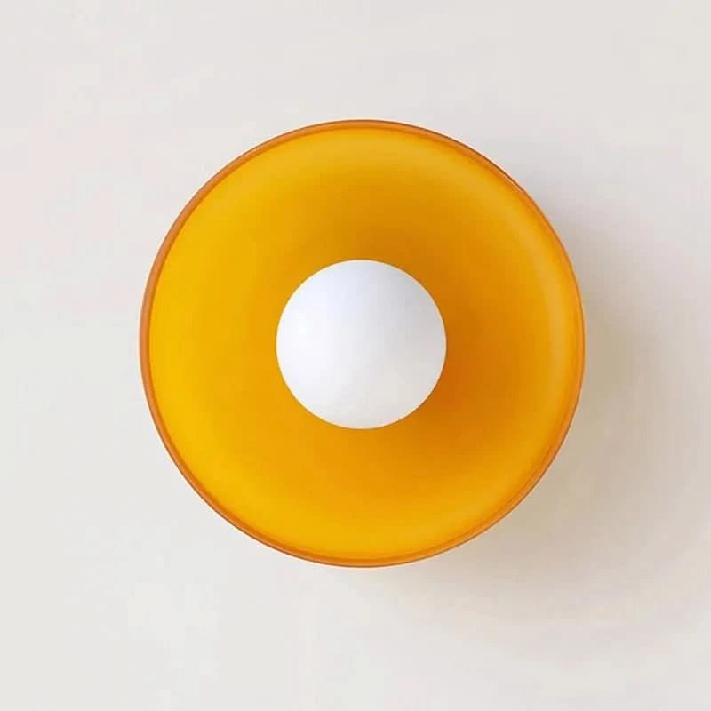 Auris Modern Glass Ceiling Light for Chic Home Ambiance