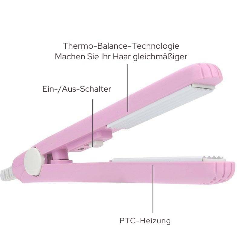 2-in-1 Hair Straightener | Ceramic Gentle Heat Styling Tool