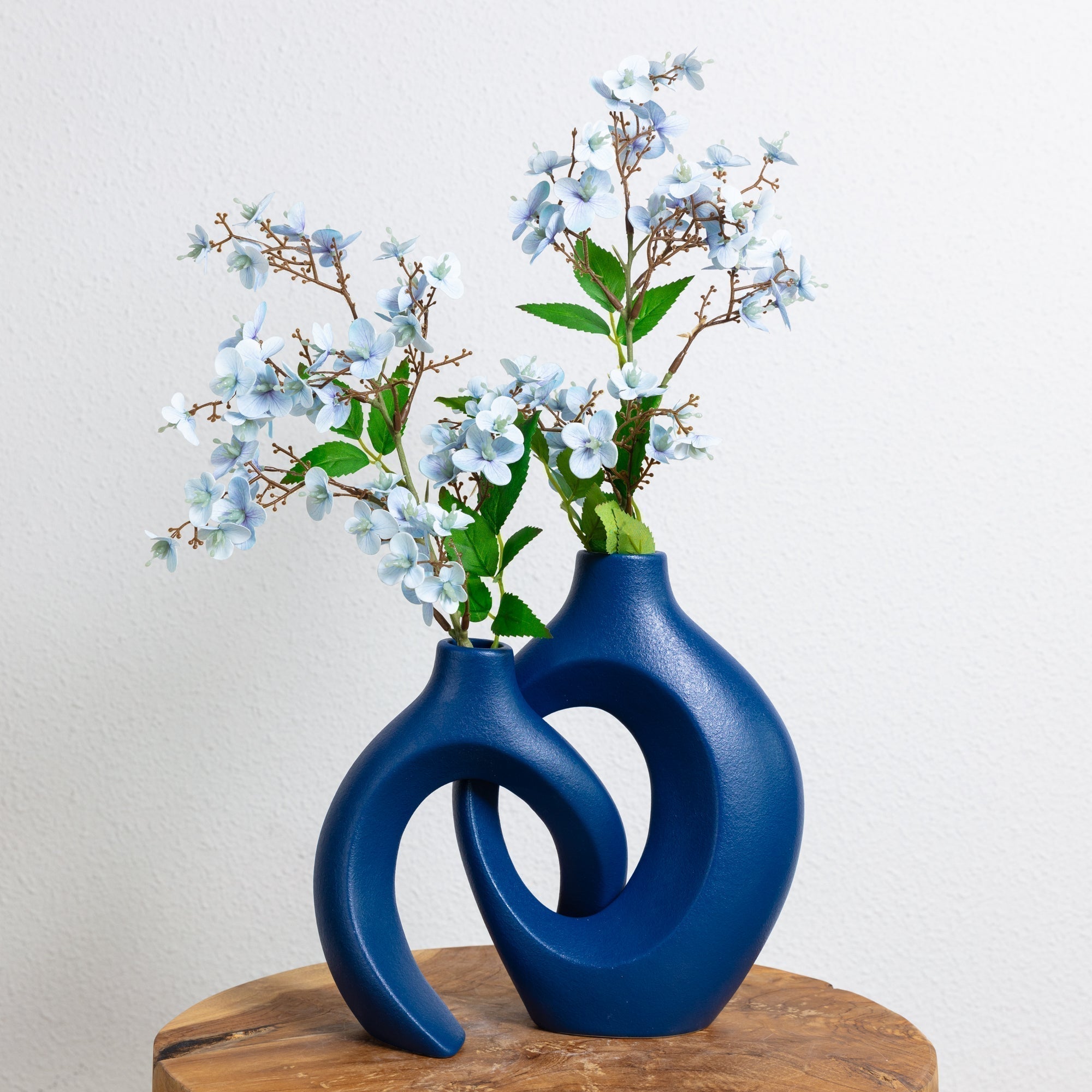 Artistic Interlace Ceramic Flower Vase - Stunning Centerpiece