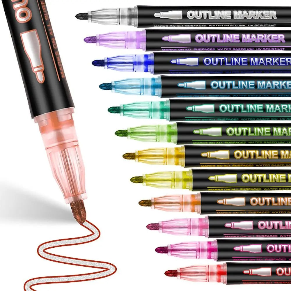 Glitter Markers – Sparkling Effects