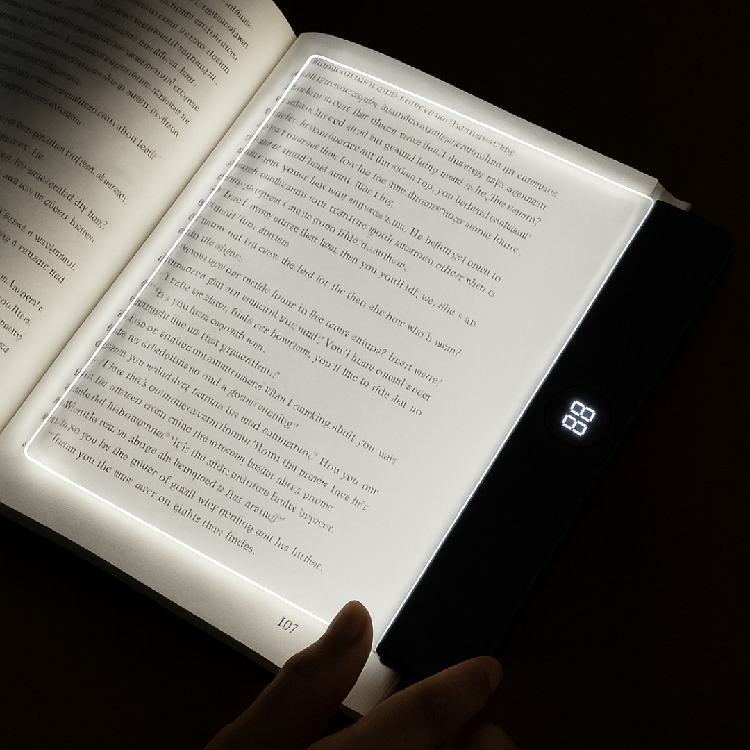Flexible Arm LED Book Light with Adjustable Brightness