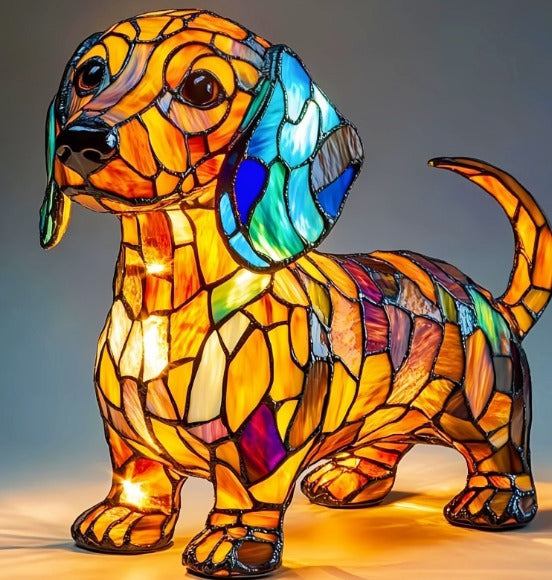 Luminous Paws Nightlight - USB Powered Tribute to Dogs