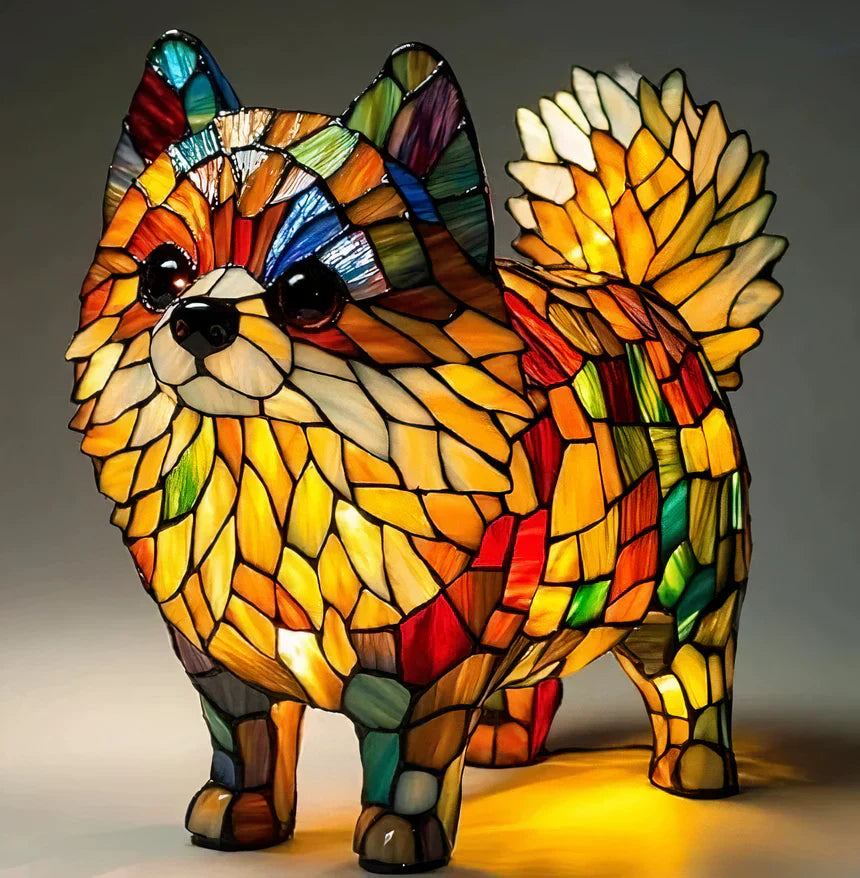 Luminous Paws Nightlight - USB Powered Tribute to Dogs