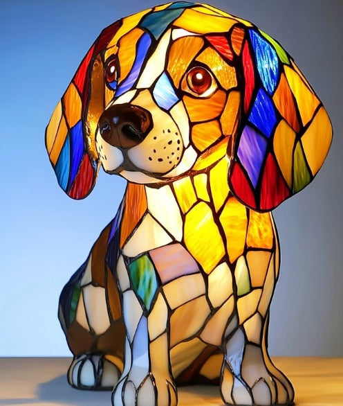 Luminous Paws Nightlight - USB Powered Tribute to Dogs